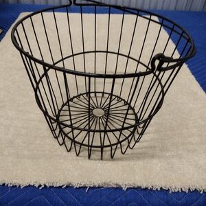 Black Wire Storage Basket